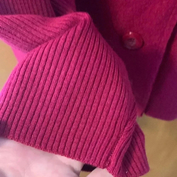 Raspberry pink wool 3X - Picture 5 of 13